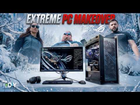 Asus Extreme Pc Makeover - Rog 20th Anniversary Edition