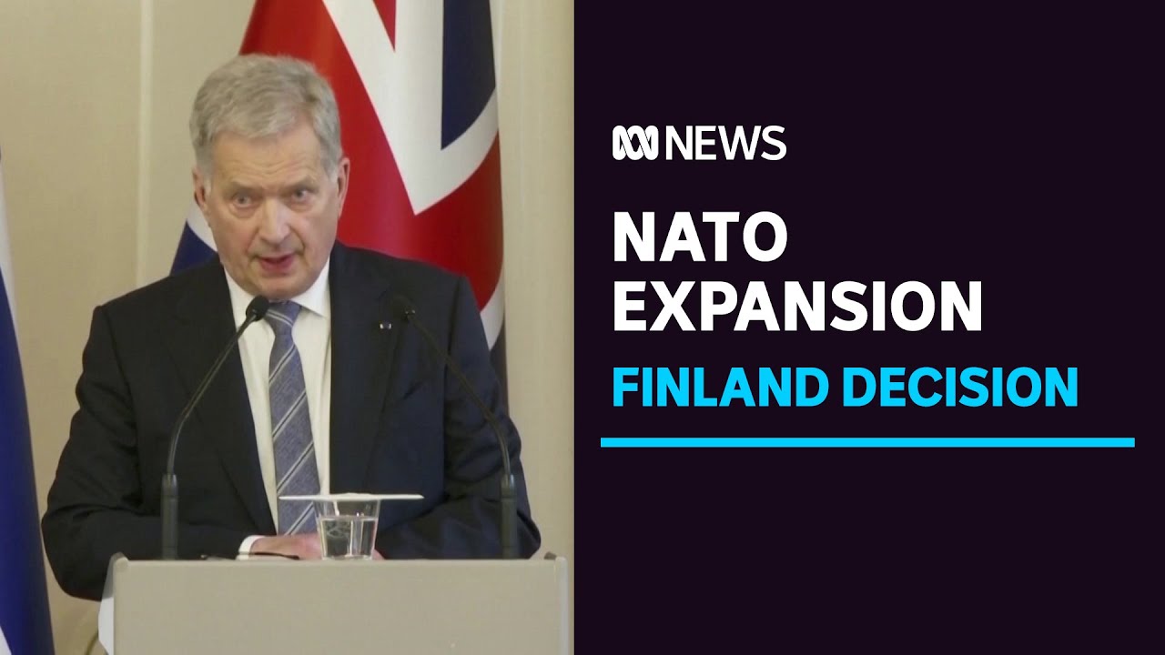 Finland announces plan to join NATO military alliance | ABC News - YouTube