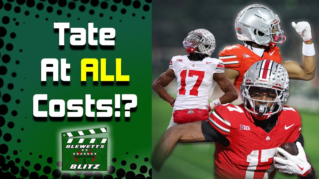 «Джетс» ОБЯЗАТЕЛЬНО должны выбрать Карнелла Тейта под 2-м номером! | Обзор фильма | Блюэттс Блиц