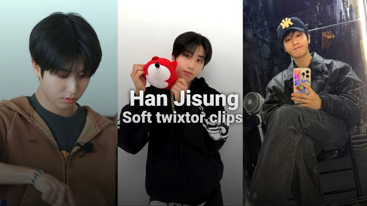 Han Jisung Soft Twixtor Clips