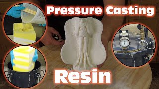 Resin Casting Tutorial: Pressure Casting With TC-804 Mothman Cryptid Figurine