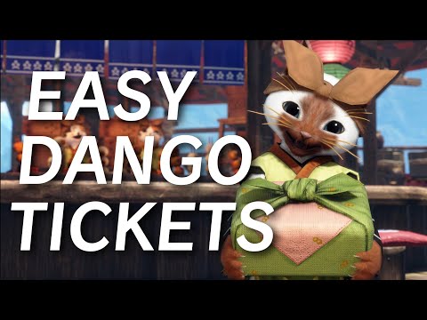 Best Way to Farm Dango Ticket's | Monster Hunter Rise Sunbreak 