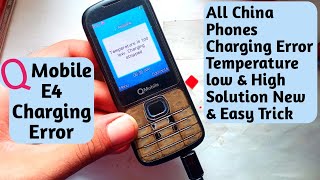 Q Mobile E4 Charging Error Problem Solution Urdu/Hindi