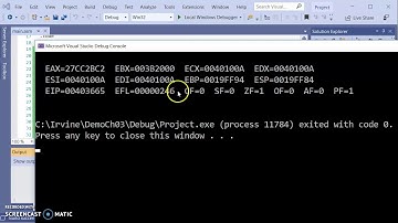 CSIT 256 Demo for i03 Part 2 instruction format multi line comment linker list file