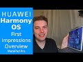 Harmony OS First Impressions Overview on my MatePad Pro