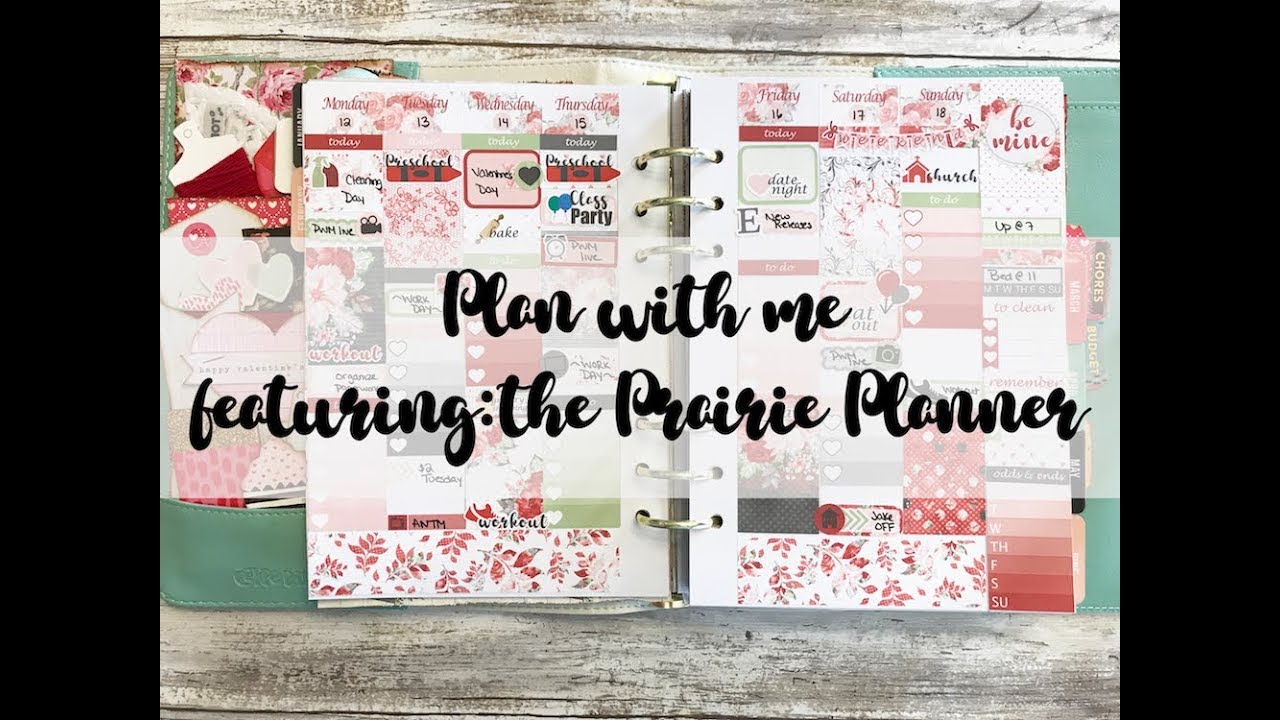 Plan with Me | A5 Inserts - the Prairie Planner
