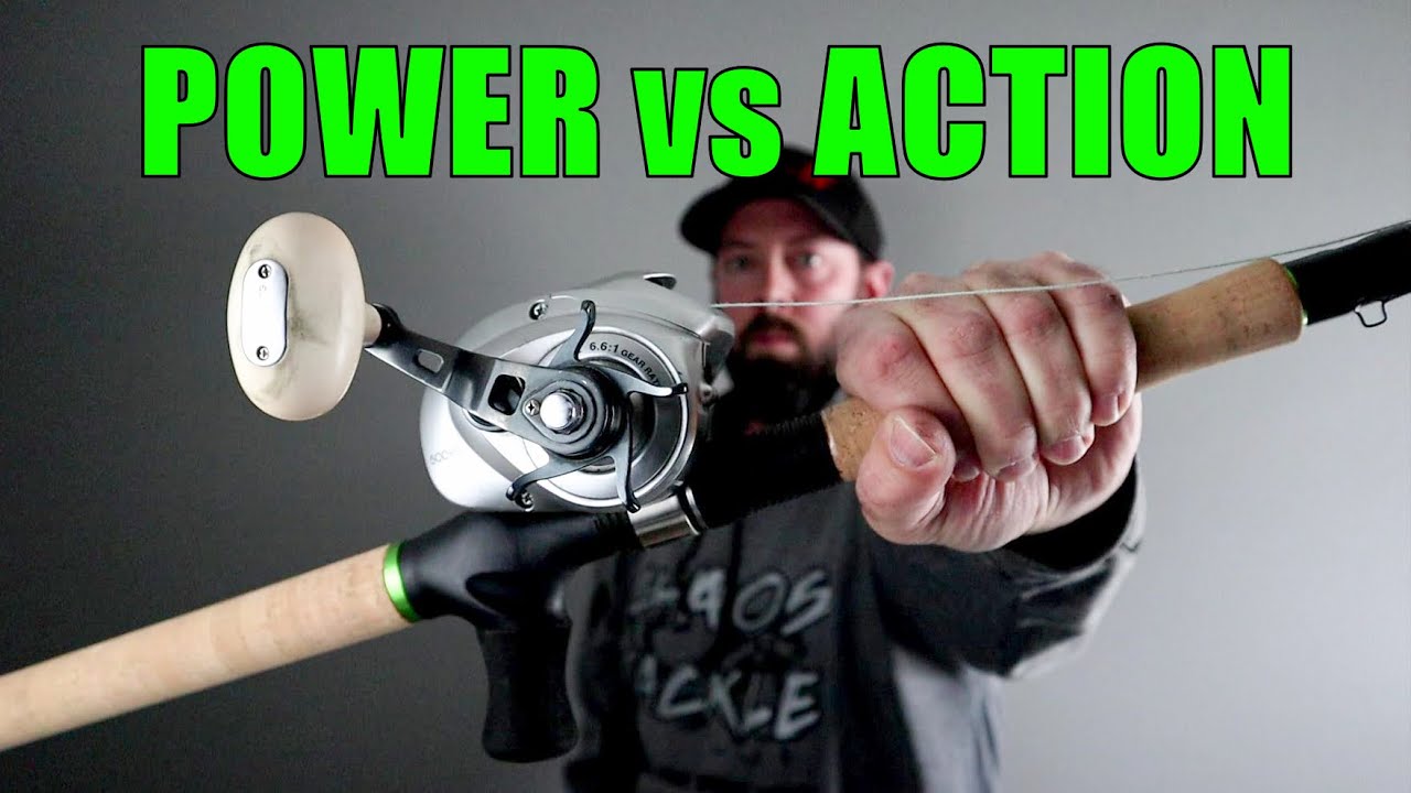 POWER VS ACTION!! - What to look for in a Fishing Rod and New Rods from  Chaos Tackle! 