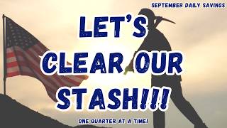 Let's Clear Our Stash: Day 30 | HOW MUCH DID WE SAVE!