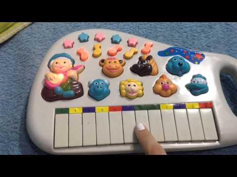 Piano Infantil Teclado Musical Bebê Ia Ia O Bichos - R$ 54,67