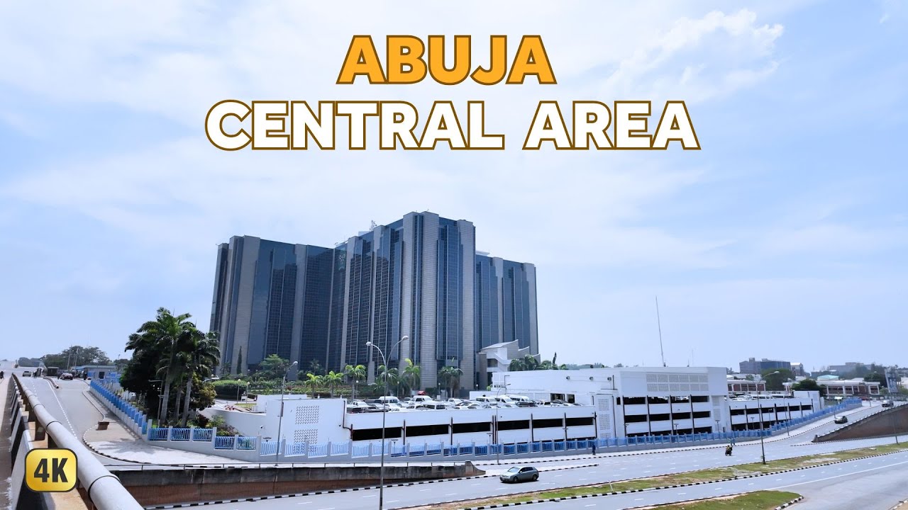 Exploring the CBN Area in Abuja’s Central Business District | 4K Walking Tour