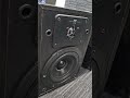 K864 KEF C15 Speakers 80w RMS 4 Ohms Only One Speaker test