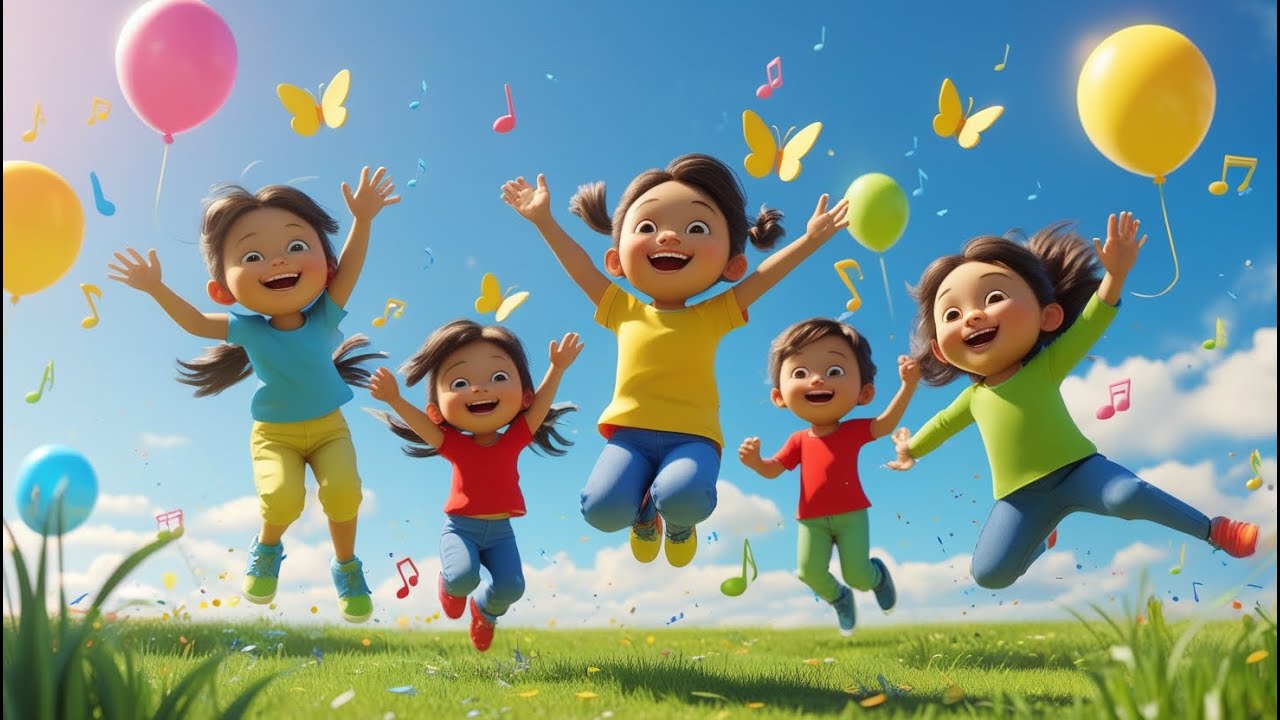 🎵 Jump Jump Jump! | Fun Action Song for Kids 🎉