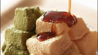 Warabi Mochi // Jelly-like Japanese Sweets