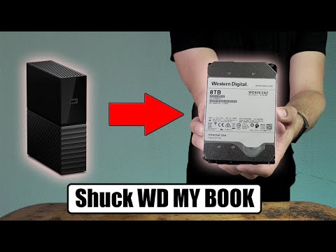 How To Shuck a WD My Book EASY & FAST (without Damage)!