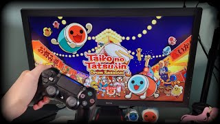First time playing Ps4 Taiko by myself!
