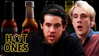 SuperMega Takes On the Wings of Death | Hot Ones screenshot 4