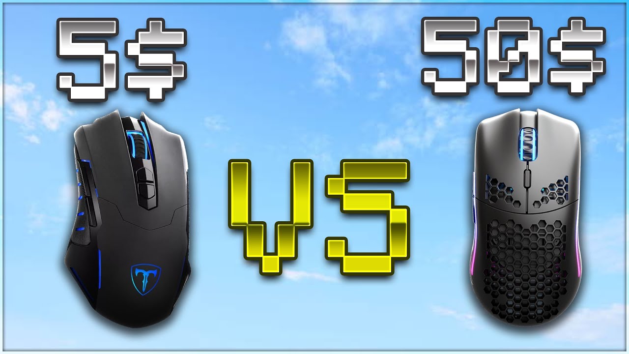 5$ Mouse vs 50$ Mouse (Hypixel Bedwars)