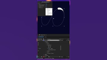 Animate Motion Trails in After Effects #shorts