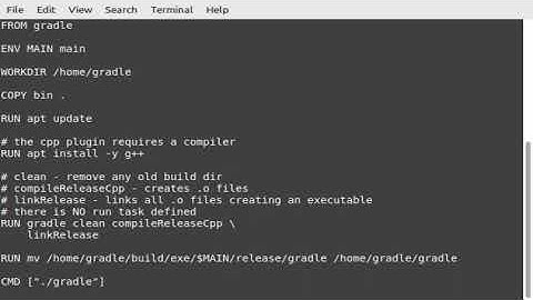 Programming {{ cpp gradle }} w/ header files hello world