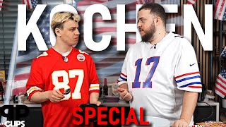 Der etwas komplikative Superbowl Kochstream von Papaplatte & Reeze...