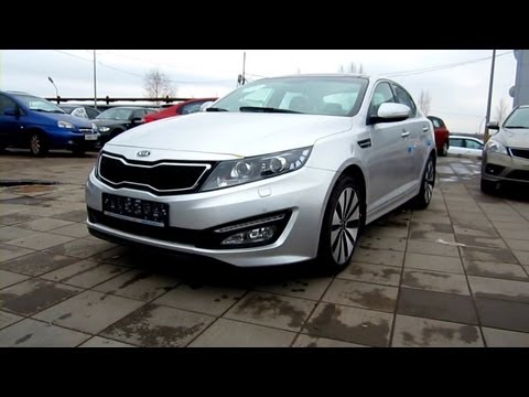 2012 Kia Optima.  Start Up, Engine, and In Depth Tour.