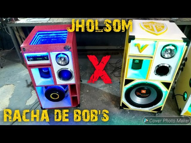 CAIXA BOB ESPONJA GIGANTE DE AÇO COM JBL STETSOM EXPET (JHOLSOM