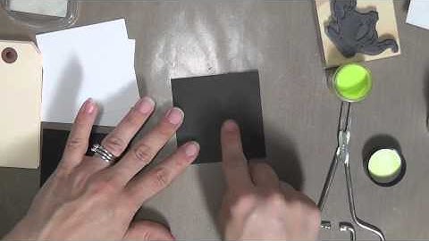 Embossing Powders 101- with Limor