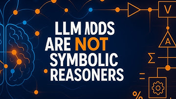 LLM Models Are NOT Symbolic Reasoners (But They Do Reason)