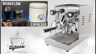Saturday Workflow Using Heat Exhange Espresso Machine!