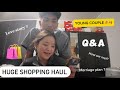 Qa  how we met  shopping haul   tibetan vlogger paris  young couples 