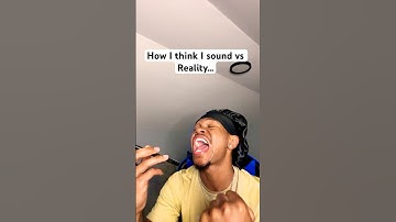 How I think I Sound Vs Reality… #fyp #music #singing #fyp #shortsvideo #skit