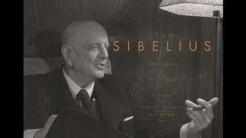 Jean Sibelius at Home 1927/1945 with Aino, Heidi and Margareta (Historic Footage)