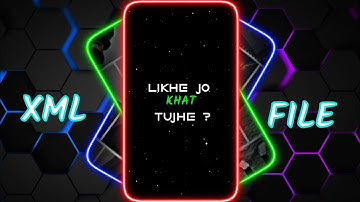 Mirchi Mirchi Nazrein Tricchi Xml File 🔥 || Alight Motion Presets Xml 🖤