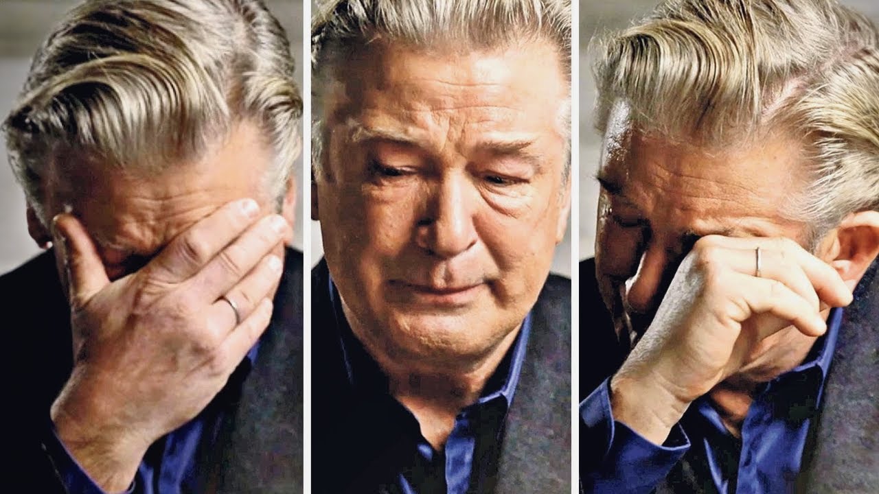 Alec Baldwin BREAKS DOWN In Tears After Being Charged With Manslaughter ...