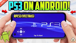 PS3 EMULATOR FOR ANDROID OFFLINE COMING FROM VECTRAS TEAM | RPCS3 PORT