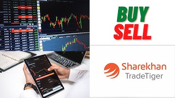 Trading from chart on sharekhan Trade tiger