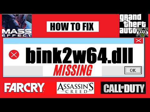 How To Fix Bink2w64.dll Is Missing From Your Computer Error✅GTA V? Call Of Duty Windows 10 32/64 Bit