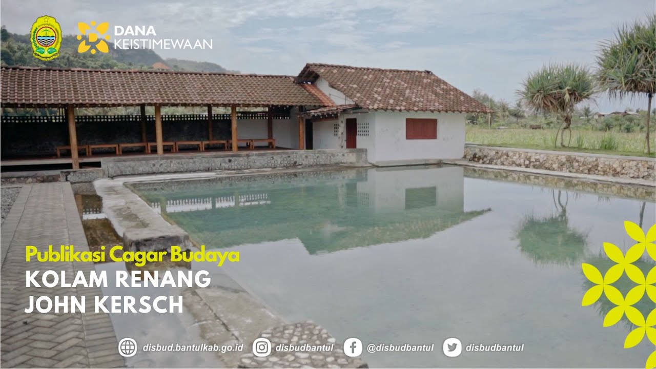 Struktur Cagar Budaya : Kolam Renang John Kersch