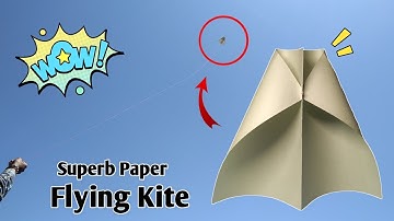 Paper Kite : 100% Working and Fly | How to Make a Paper Kite | Origami Kite | Paper Kite Making Easy