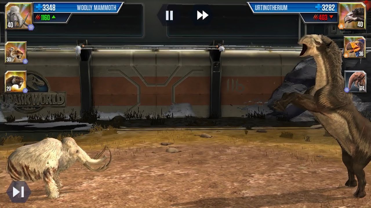 Jurassic World The game - Cenozoic Dino battle