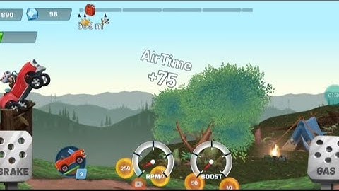 Mountain Climb Jump 🚗 part (1) Android phone Gaming video 30 fps