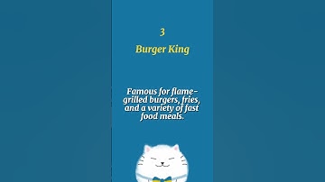 AI: 5 Popular Fast Food Restaurants in Sweden  #swedish #fastfood #sweden #max #mcdonalds #kfc