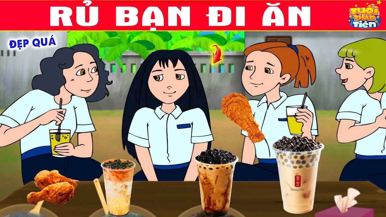 RỦ BẠN ĐI ĂN - Quà Tặng Cuộc Sống - Phim Hoạt Hình Mới Hay - Phim Hay