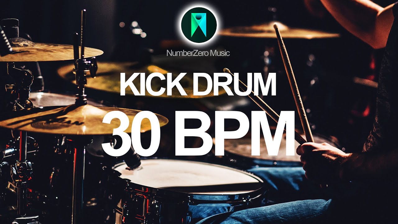 Kick Drum 4/4 Metronome - 30 BPM