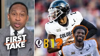 FIRST TAKE | Shedeur Sanders is a GENERATIONAL taltent! - Stephen A. breakdown Browns' QB room