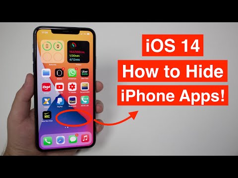 How To Hide Apps On Your iPhone! (2020). 