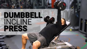 Alternating Dumbbell Incline Press