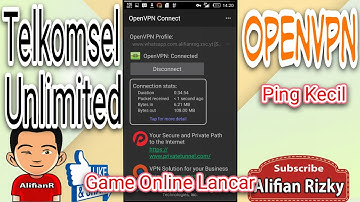 CARA MEMBUAT CONFIG OPENVPN TELKOMSEL UNLIMITED SAWER CHAT | GAME ONLINE LANCAR!!
