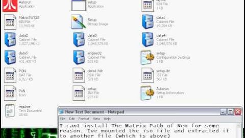 Problem for The Matrix Path of Neo