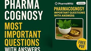 Pharmacognosy Most Important Questions with Answers | Free Shortcut Book Inside! Dpharm 1st year screenshot 3